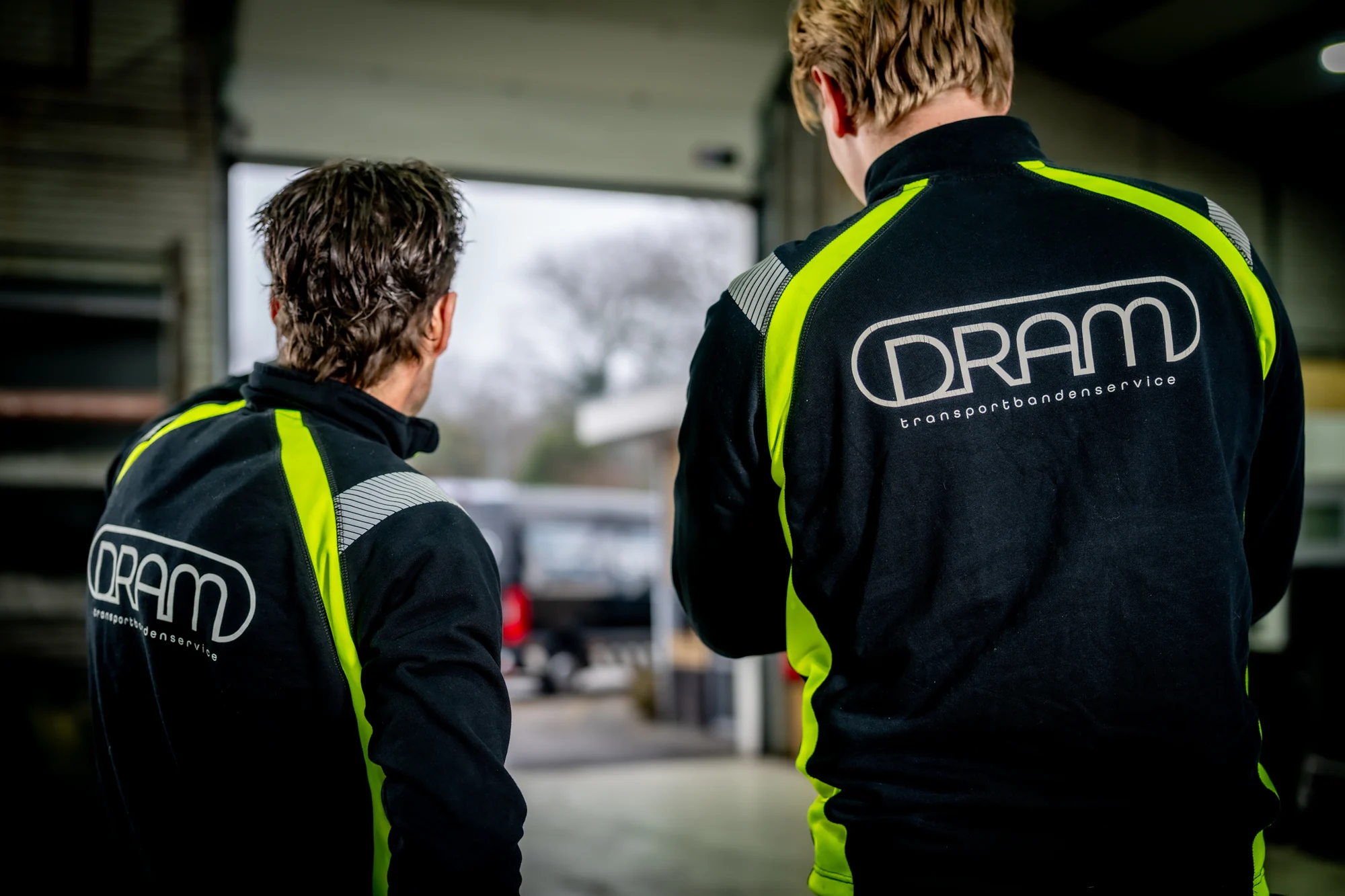 Industriële DRAM transportinstallatie tijdens service en onderhoud