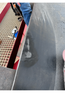 Rubber Transportband Reparatie met 2 componenten rubber