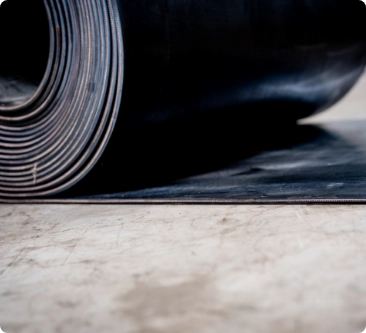 Rubber transportbanden